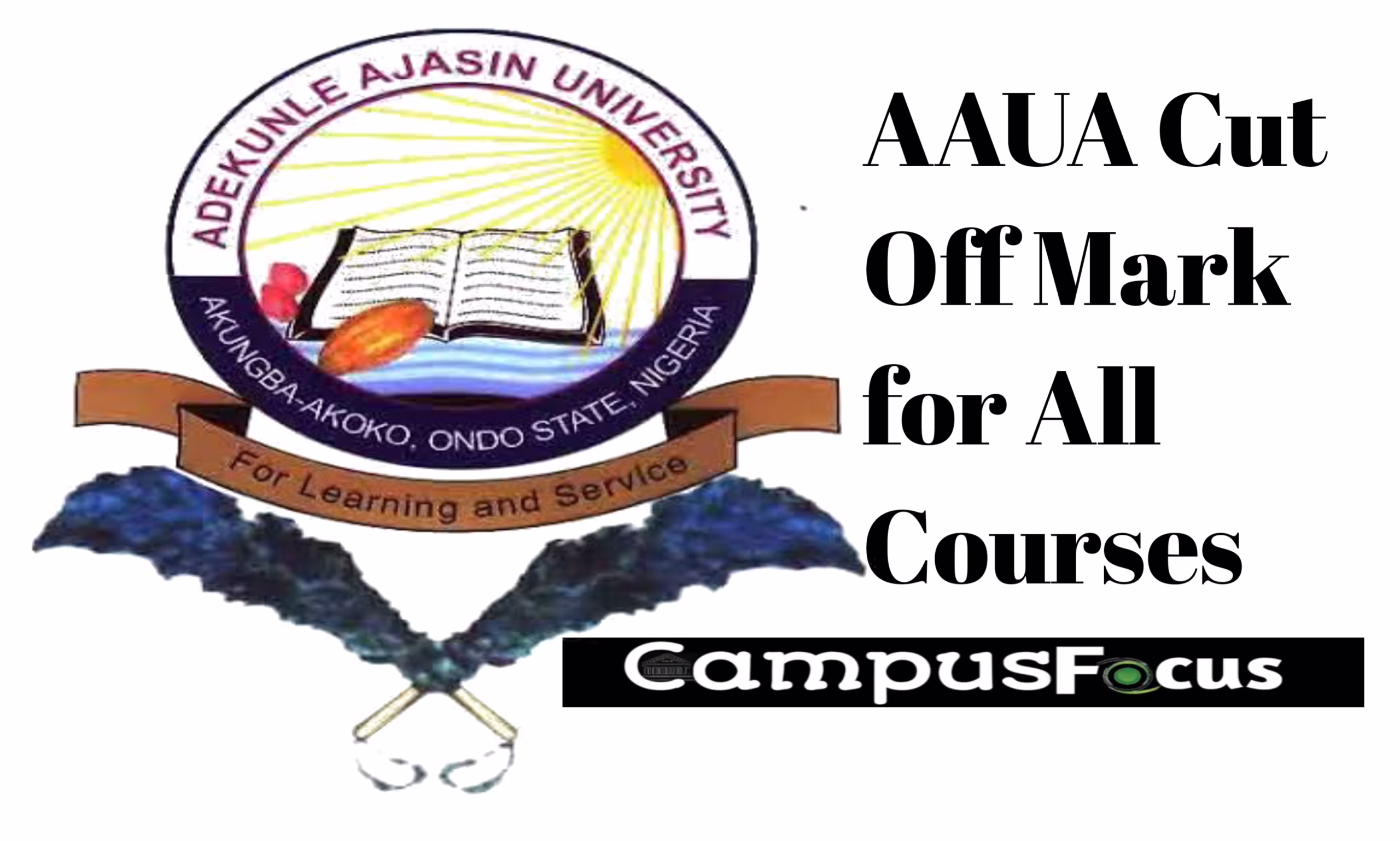AAUA Image || AAUA Cut Off Mark for All Courses