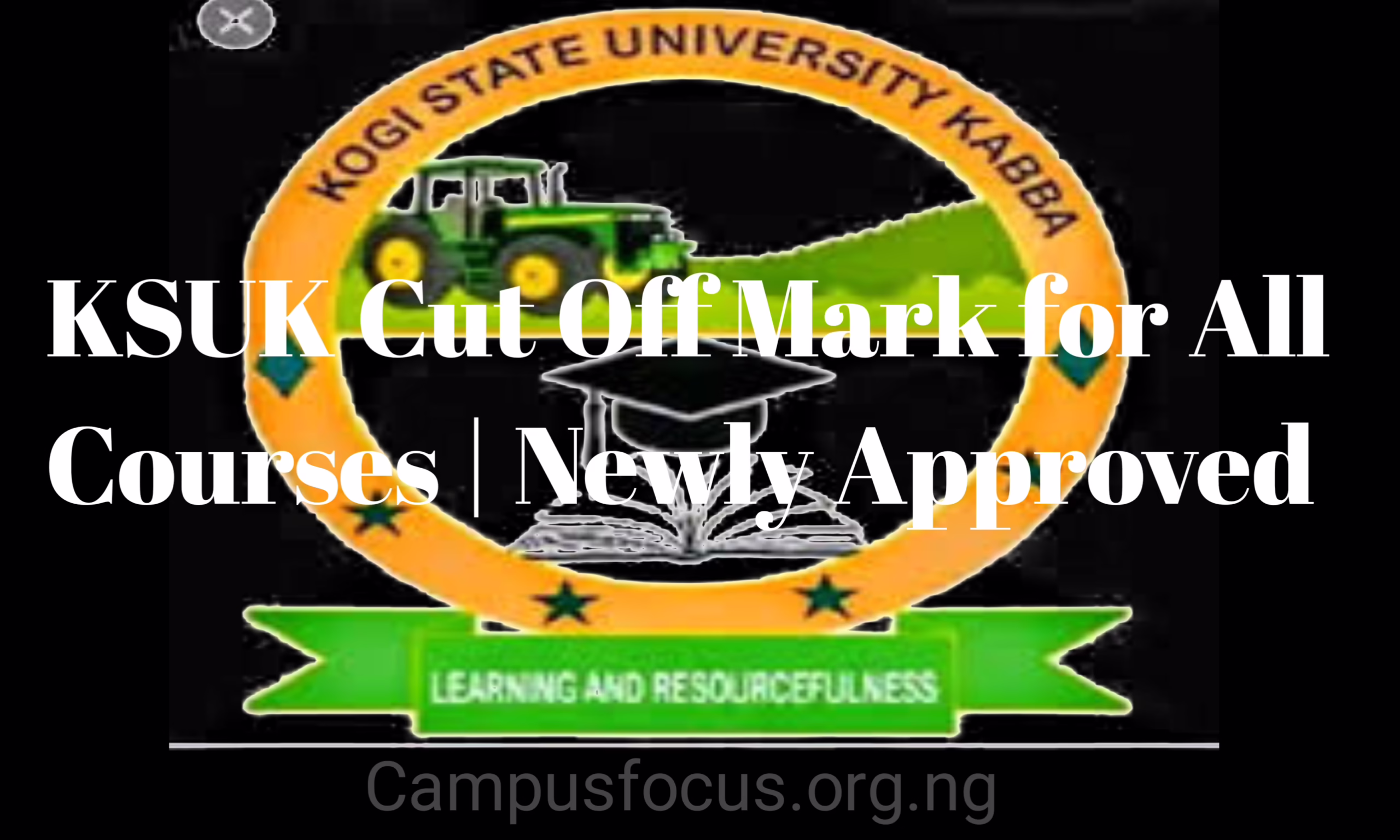 KSUK Image || KSUK Cut Off Mark for All Courses