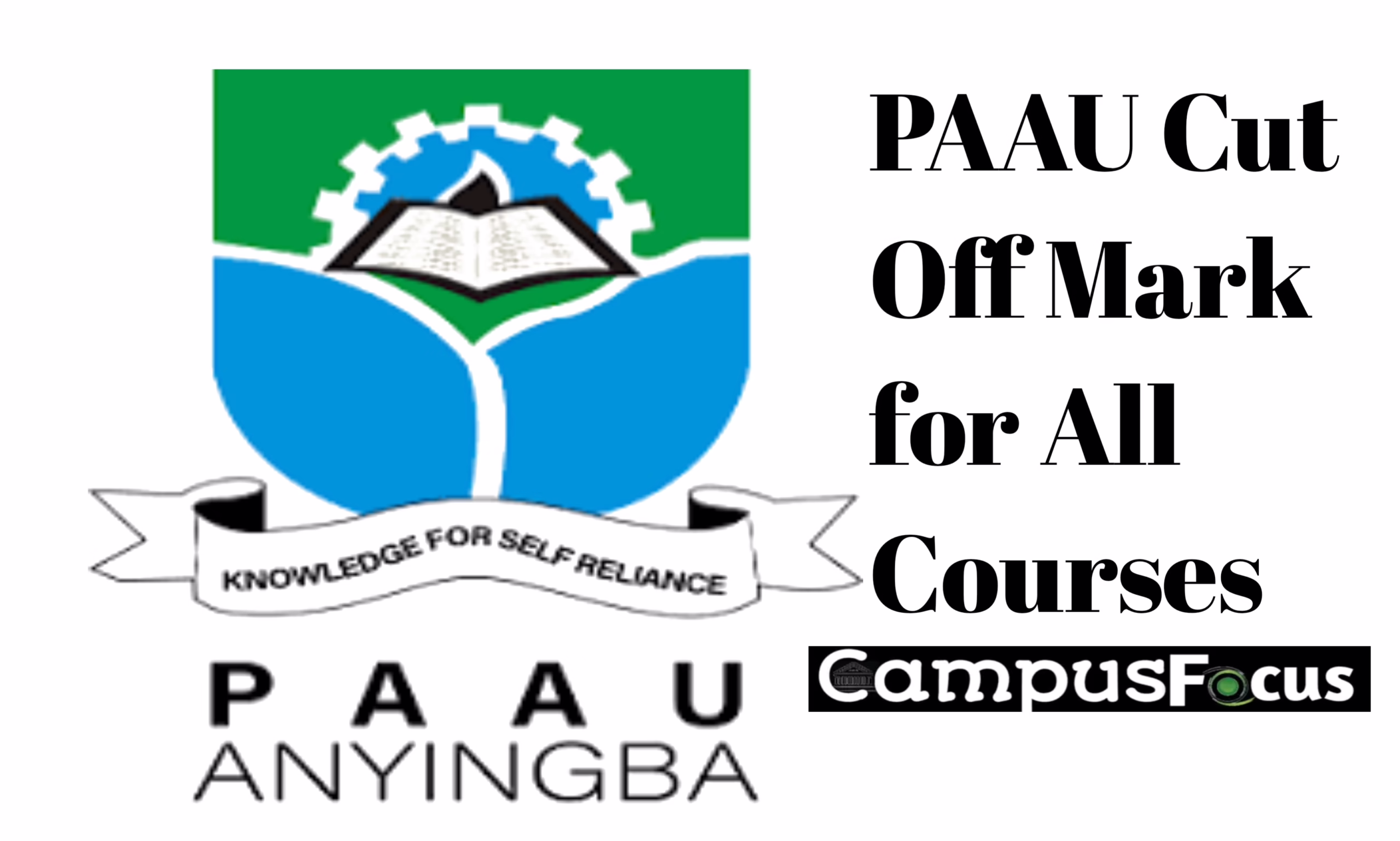 PAAU Image || PAAU Cut Off Mark