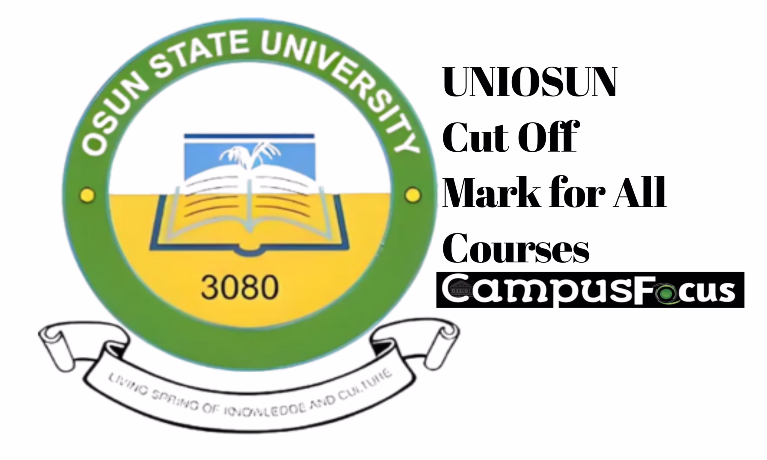 UNIOSUN Image || UNIOSUN Cut Off Mark