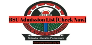 BSUM Image || BSU Admission List
