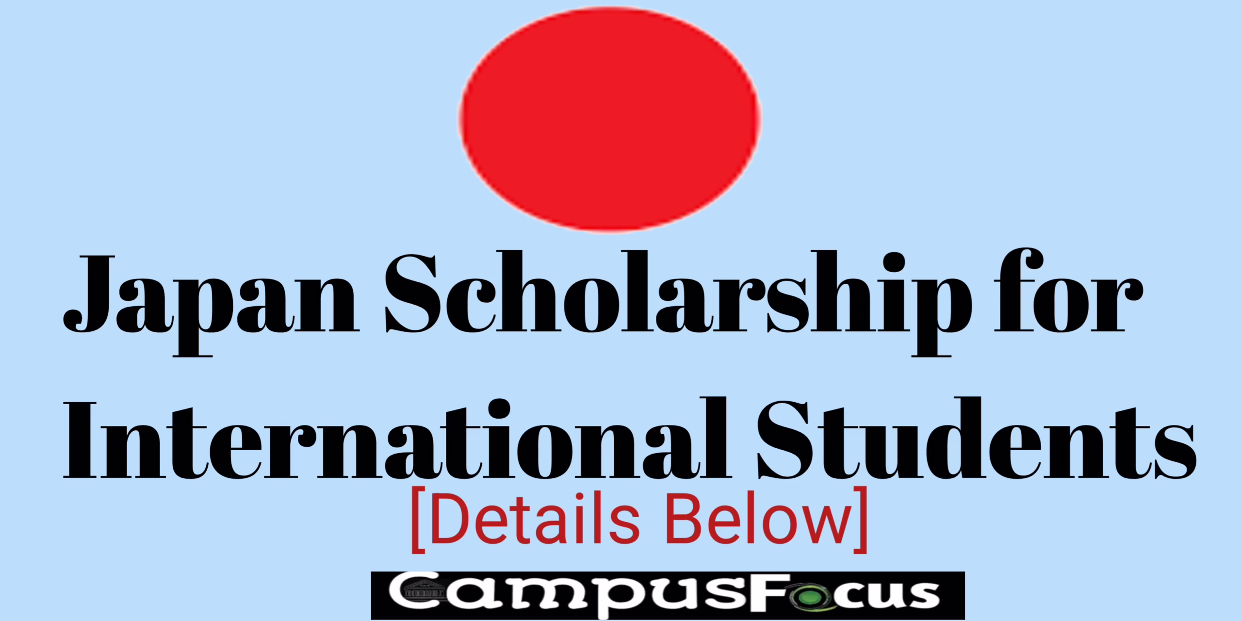 Japan Scholarship Logo || Japan Scholarship for International Students
