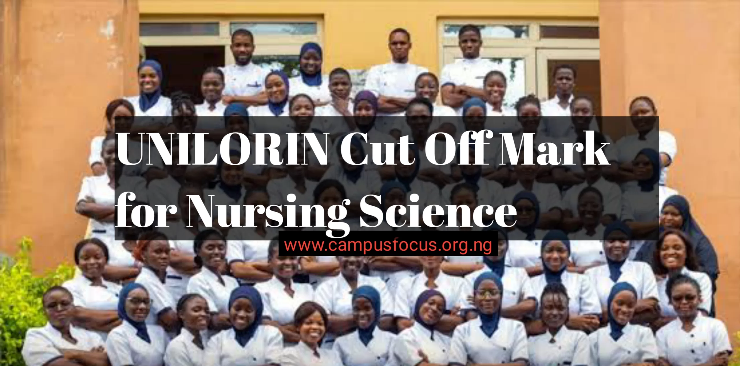 UNILORIN Nursing Image || UNILORIN Cut Off Mark for Nursing