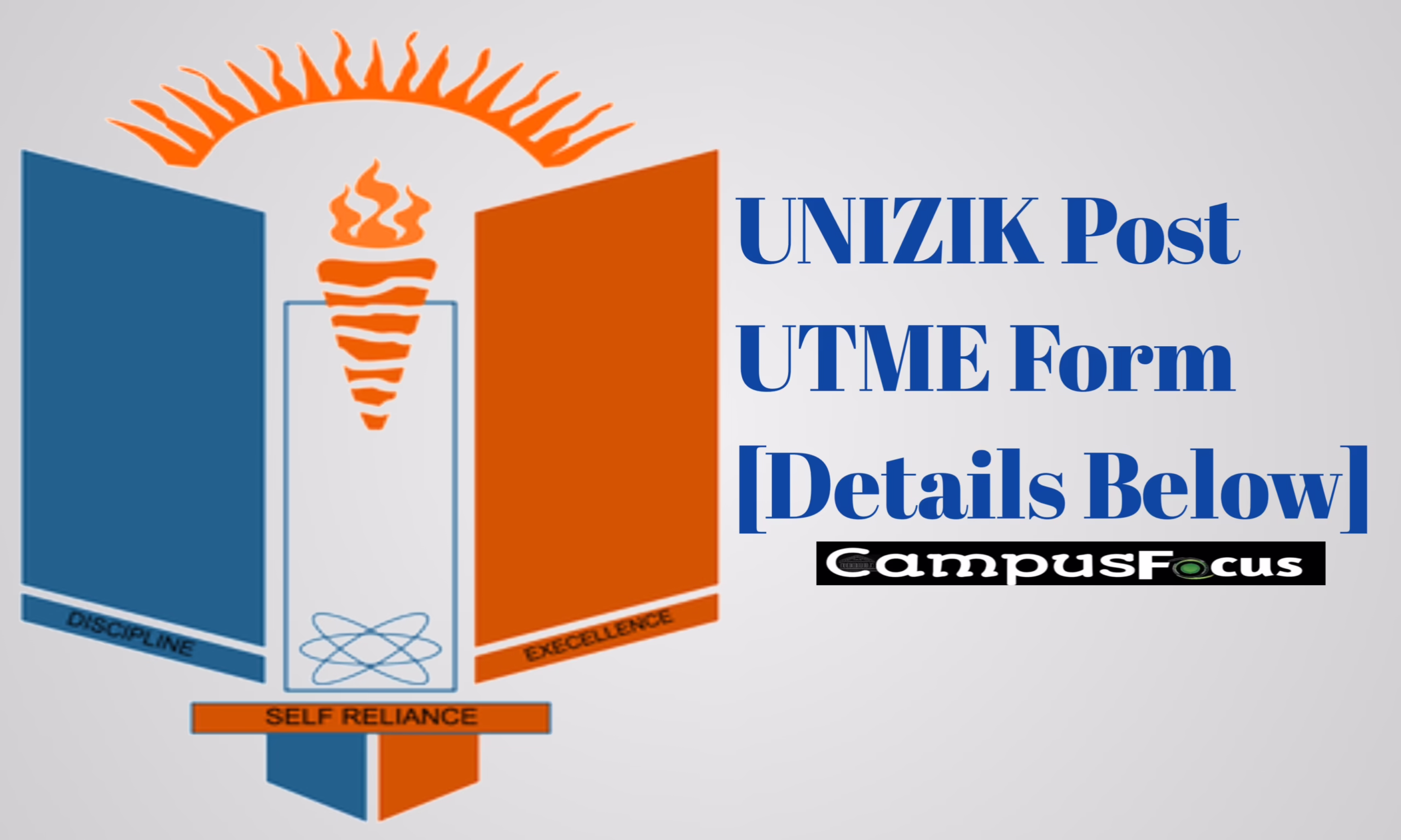 UNIZIK Image || UNIZIK Post UTME Form