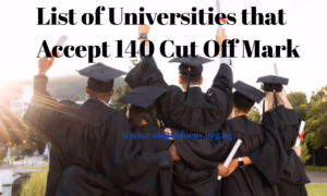University Image || Universities that accept 140 Cut Off Mark