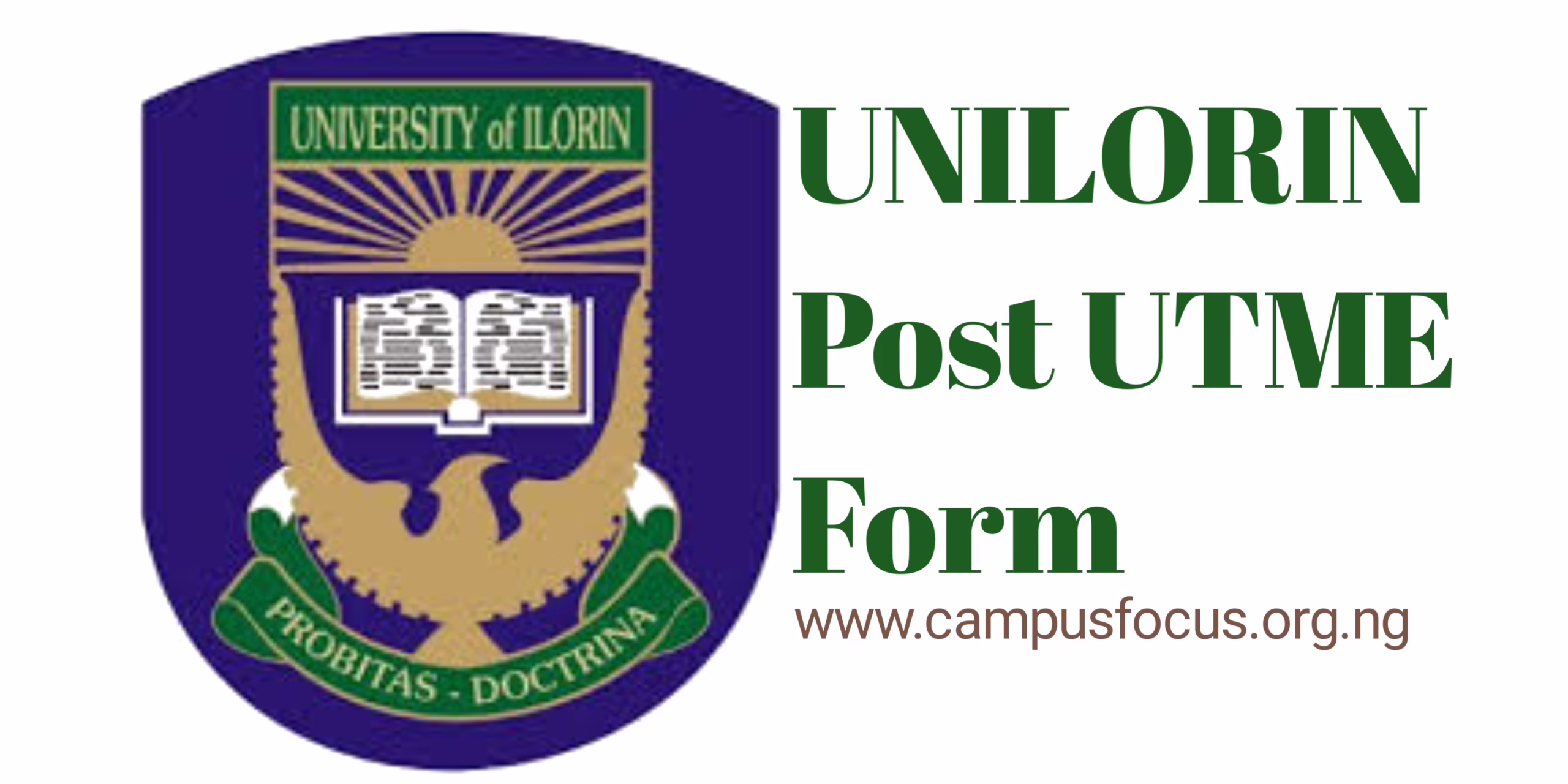University of Ilorin Image || UNILORIN Post UTME Form