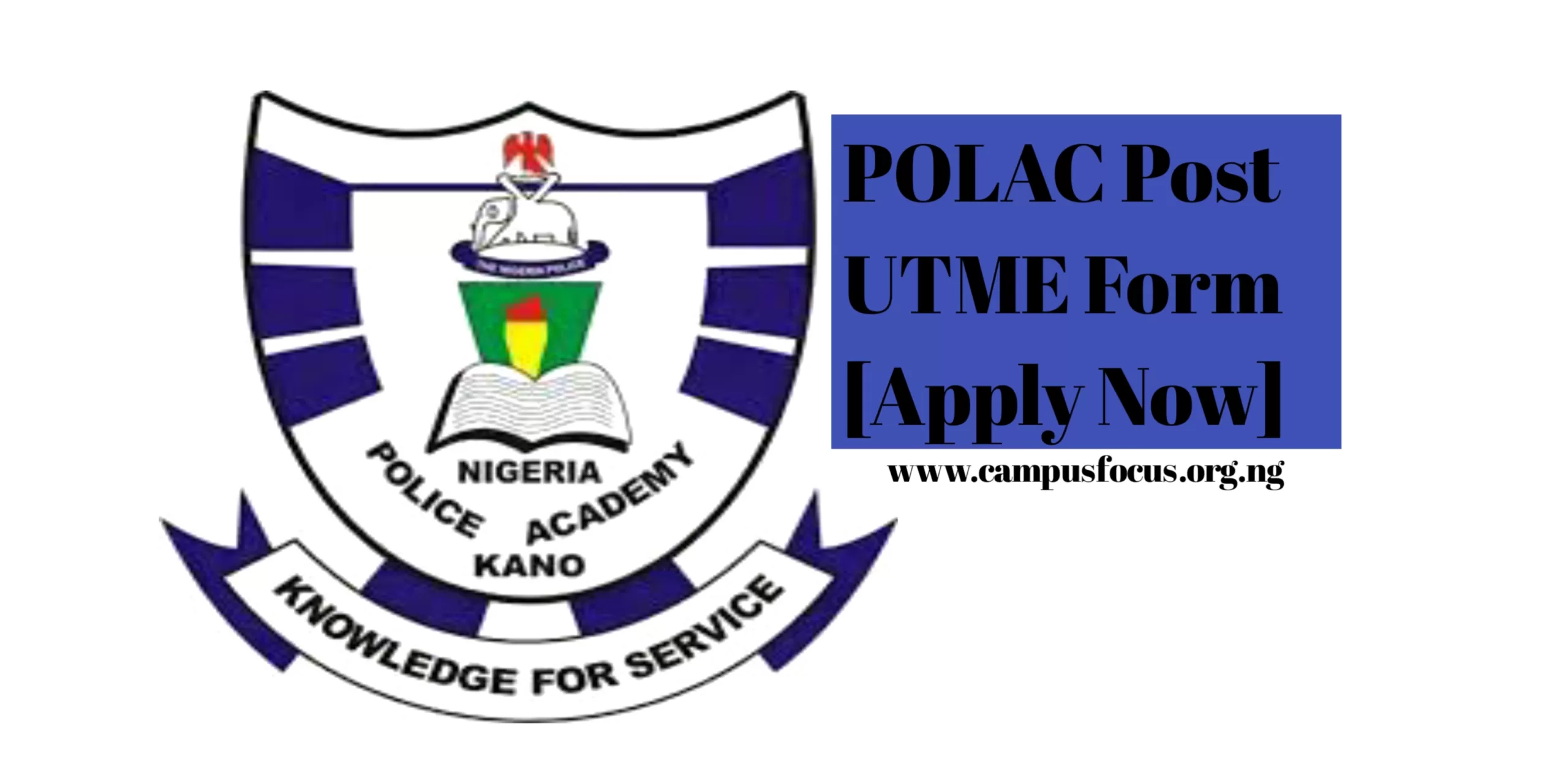 POLAC Image || POLAC Post UTME Form