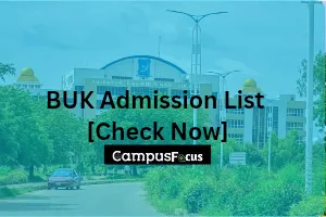 BUK Image || BUK Admission List