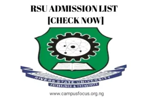 RSU Image || RSU Admission List